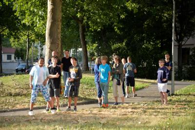 FLAMMENBILDER! Dachstuhl der alten Reichsbank brennt in der Esslinger Neckarstrasse